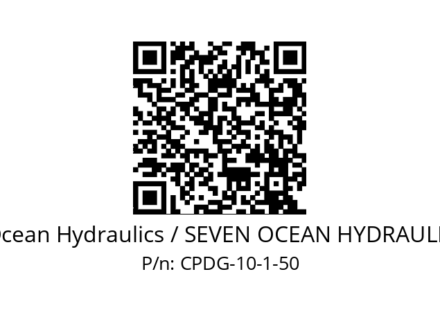   7Ocean Hydraulics / SEVEN OCEAN HYDRAULICS CPDG-10-1-50