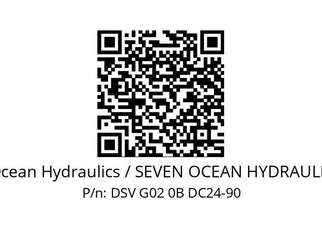   7Ocean Hydraulics / SEVEN OCEAN HYDRAULICS DSV G02 0B DC24-90