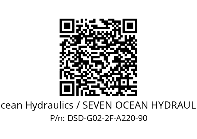   7Ocean Hydraulics / SEVEN OCEAN HYDRAULICS DSD-G02-2F-A220-90