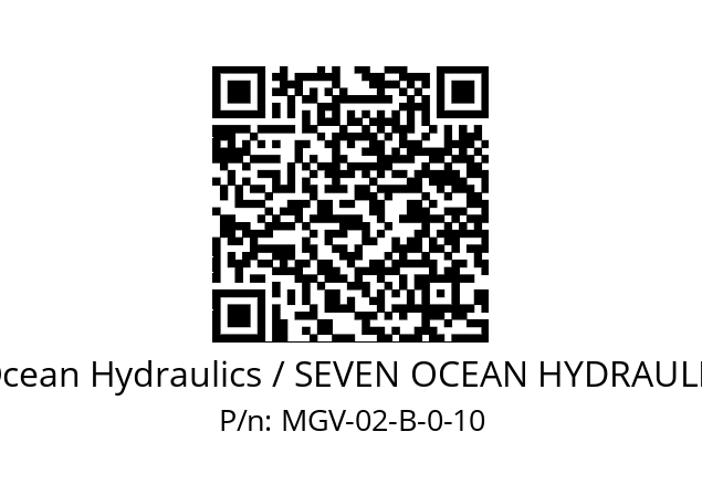   7Ocean Hydraulics / SEVEN OCEAN HYDRAULICS MGV-02-B-0-10