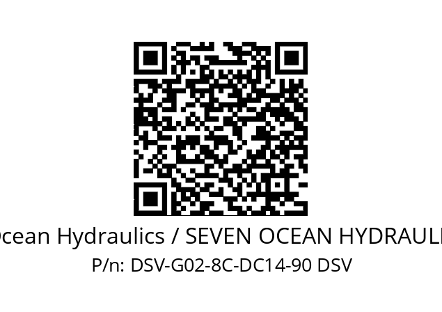   7Ocean Hydraulics / SEVEN OCEAN HYDRAULICS DSV-G02-8C-DC14-90 DSV