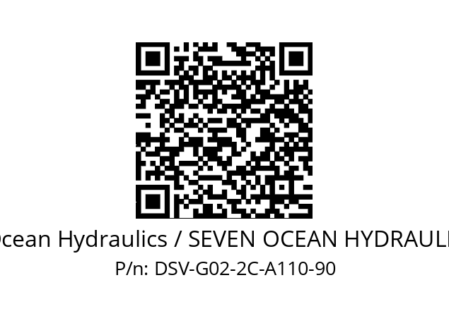   7Ocean Hydraulics / SEVEN OCEAN HYDRAULICS DSV-G02-2C-A110-90