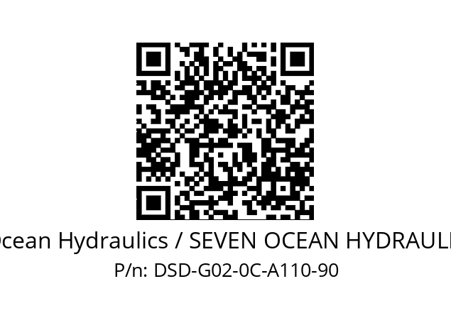   7Ocean Hydraulics / SEVEN OCEAN HYDRAULICS DSD-G02-0C-A110-90