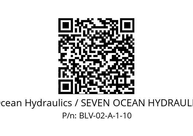   7Ocean Hydraulics / SEVEN OCEAN HYDRAULICS BLV-02-A-1-10