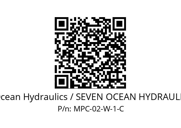   7Ocean Hydraulics / SEVEN OCEAN HYDRAULICS MPC-02-W-1-C